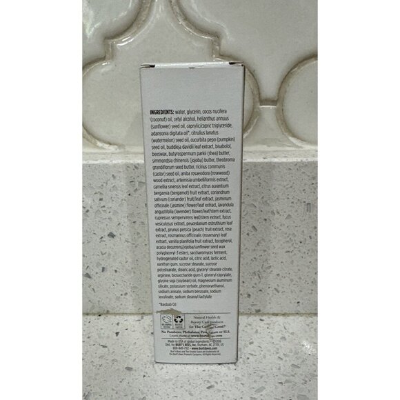 Burts Bees Ultimate Care Hand Cream w/ Baobab Oil Burt’s Very Dry Skin 3.2oz - Picture 2 of 2